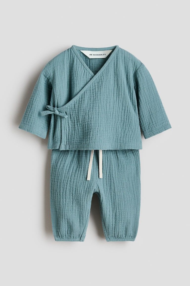 2-Piece Cotton Muslin Set
