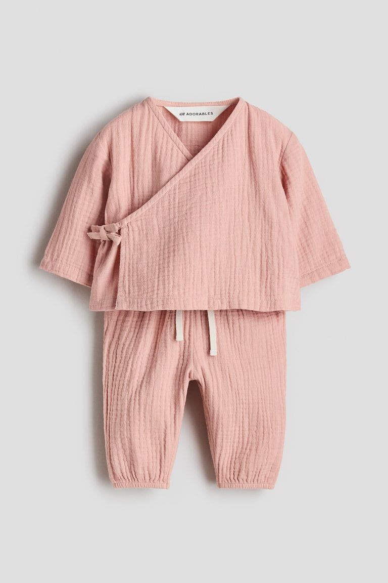 2-Piece Cotton Muslin Set
