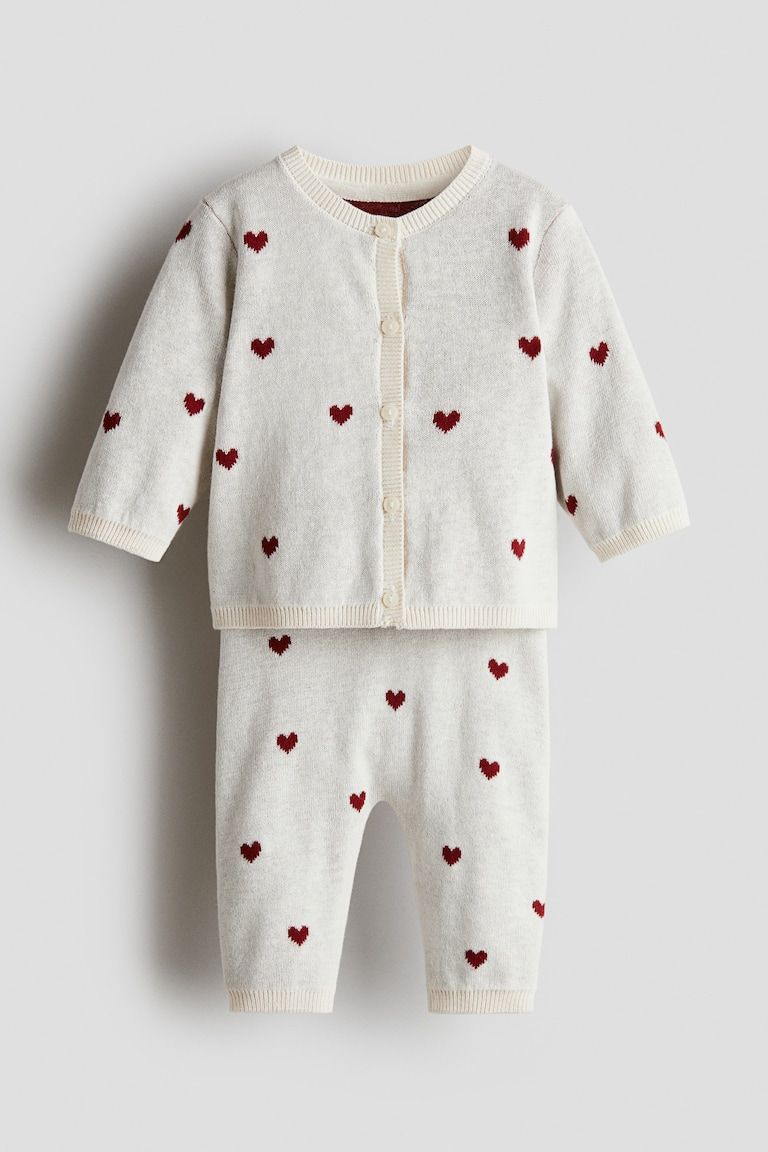 2-piece Fine-Knit Set