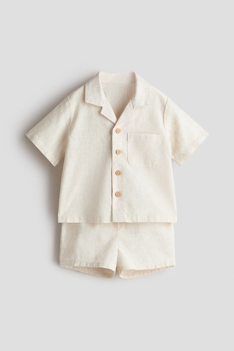 2-piece Linen-blend Set