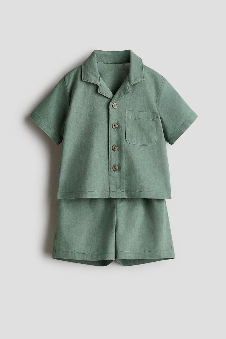 2-piece Linen-blend Set