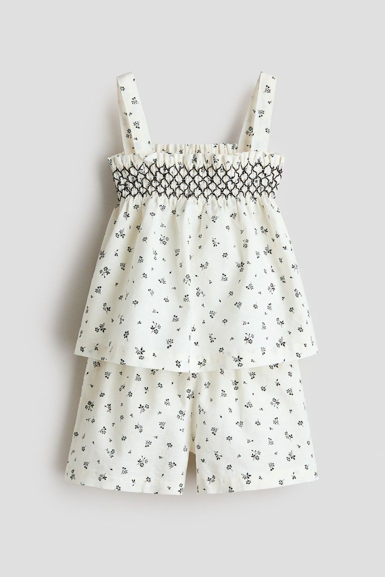 2-Piece Linen-Blend Set
