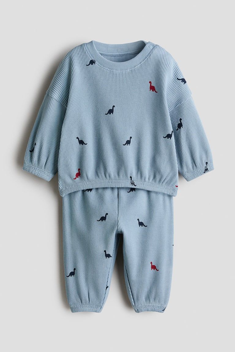2-Piece Printed Cotton Set