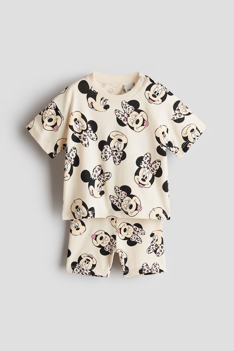 2-Piece Printed Cotton Set
