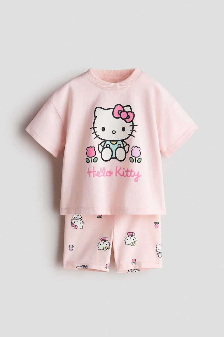 2-Piece Printed Cotton Set