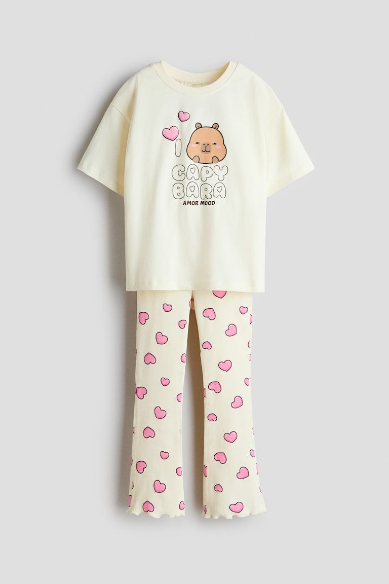 2-Piece Printed Cotton Set