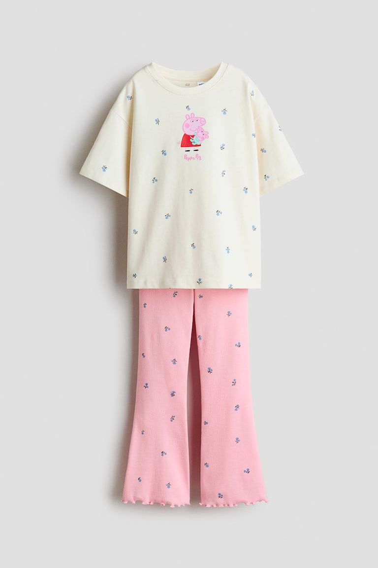 2-Piece Printed Cotton Set