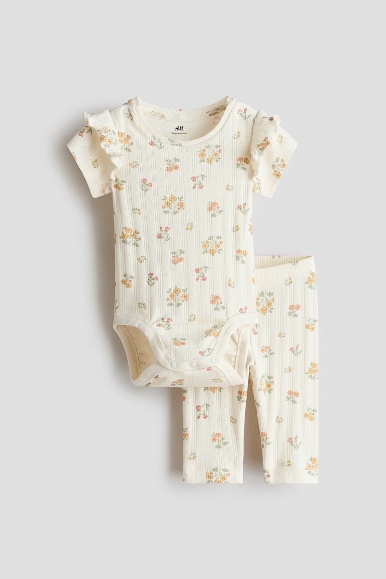 2-Piece Printed Cotton Set