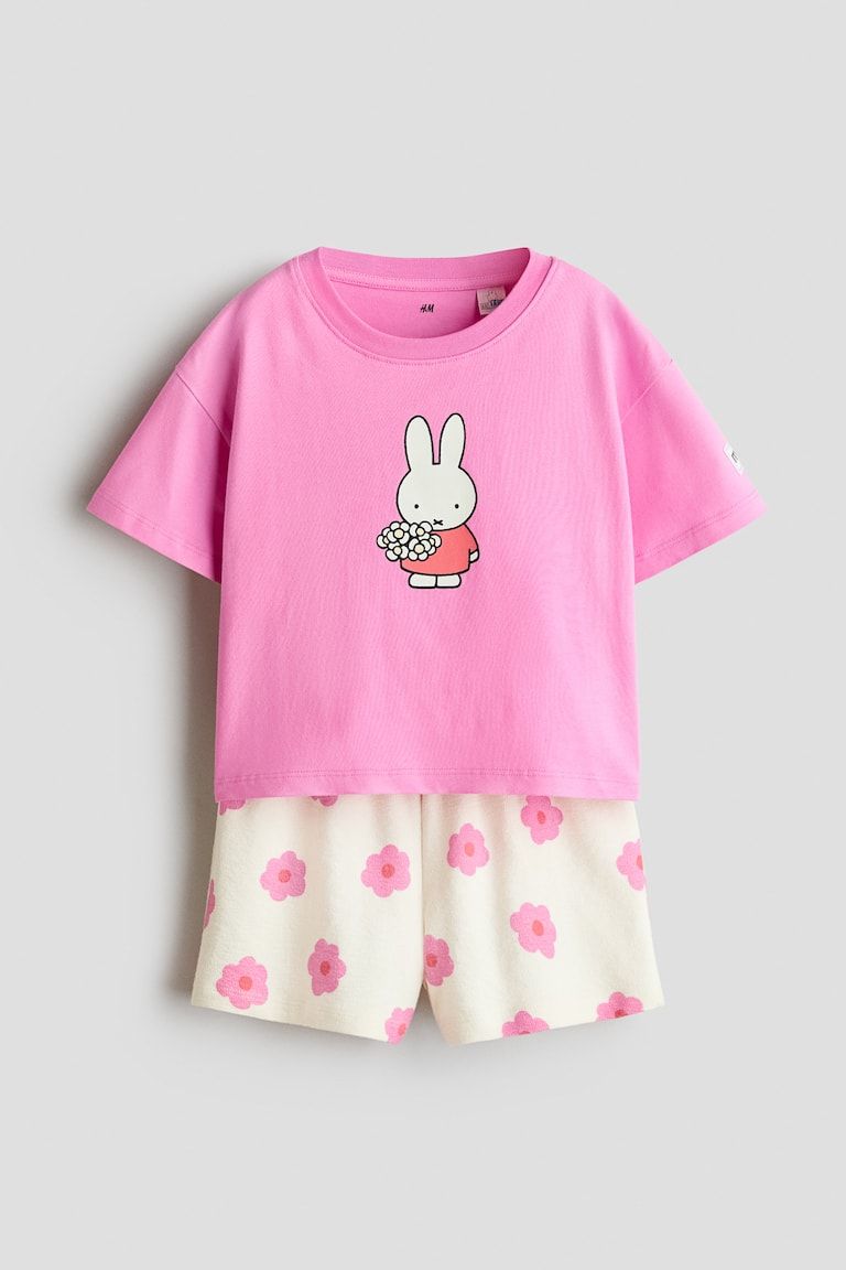 2-Piece Printed Cotton Set
