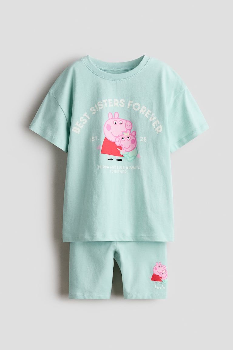 2-Piece Printed Cotton Set
