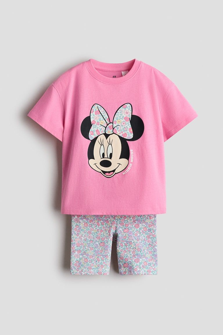2-Piece Printed Cotton Set