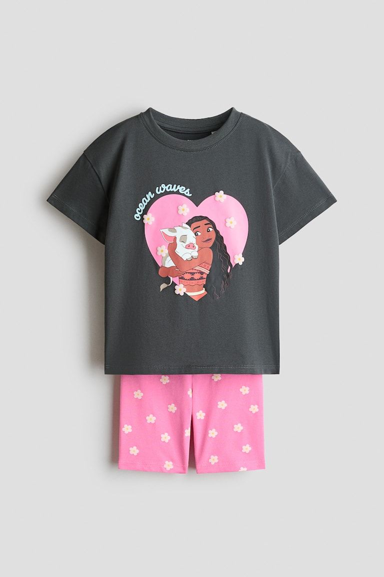 2-Piece Printed Cotton Set