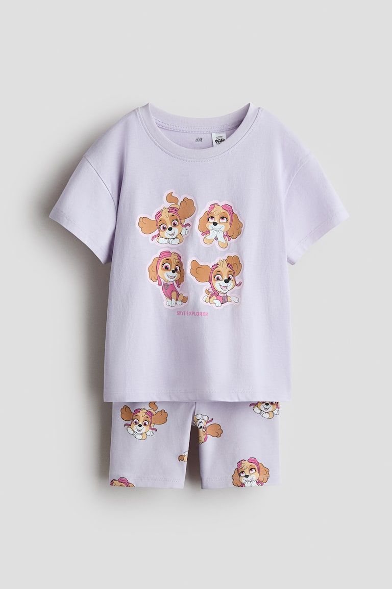 2-Piece Printed Cotton Set