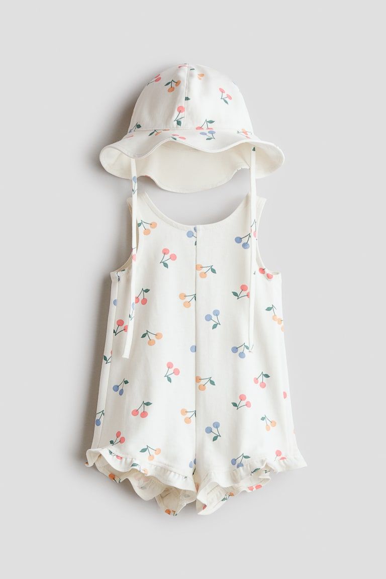 2-Piece Printed Cotton Set