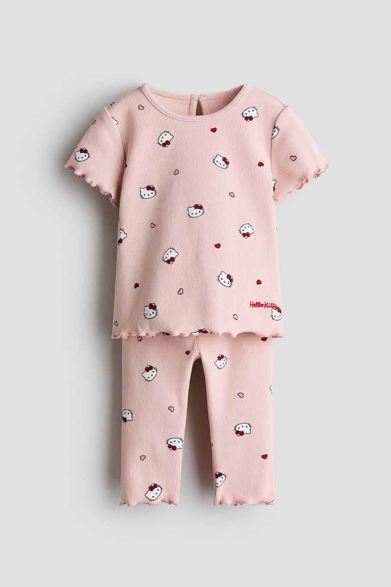 2-Piece Printed Cotton Set