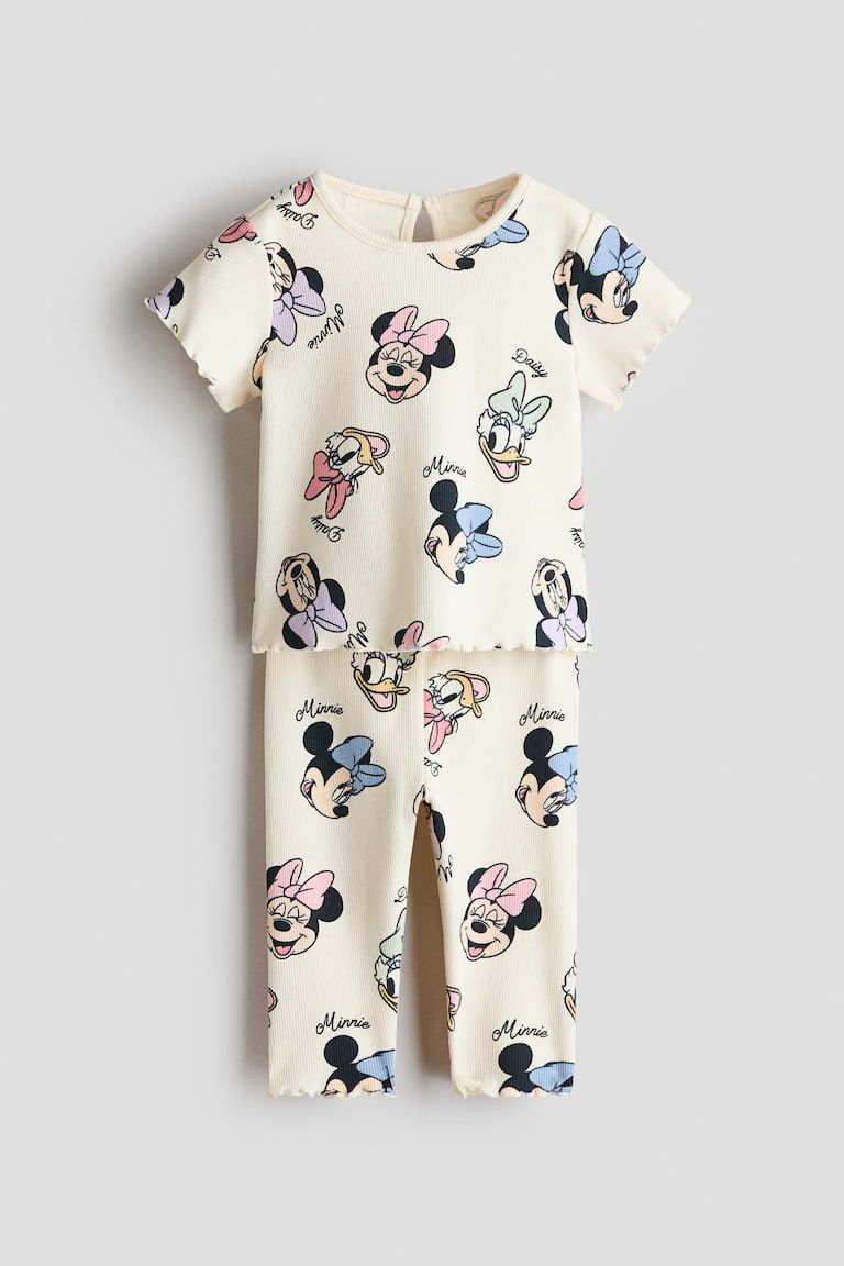 2-Piece Printed Cotton Set