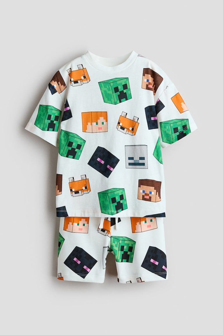 2-piece Printed Set