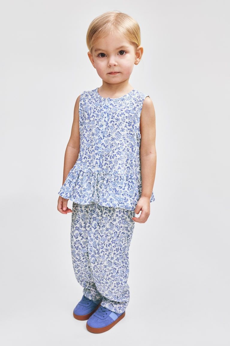 2-Piece Seersucker Set