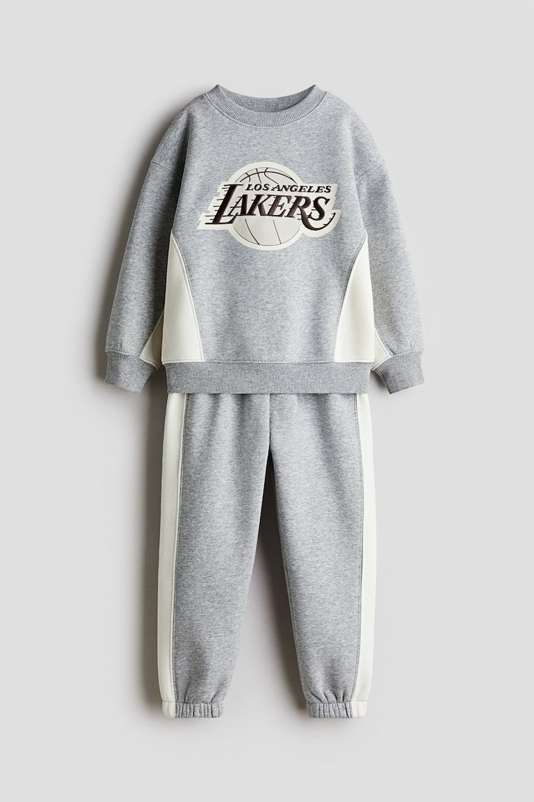 2-Piece Sweatshirt and Joggers Set