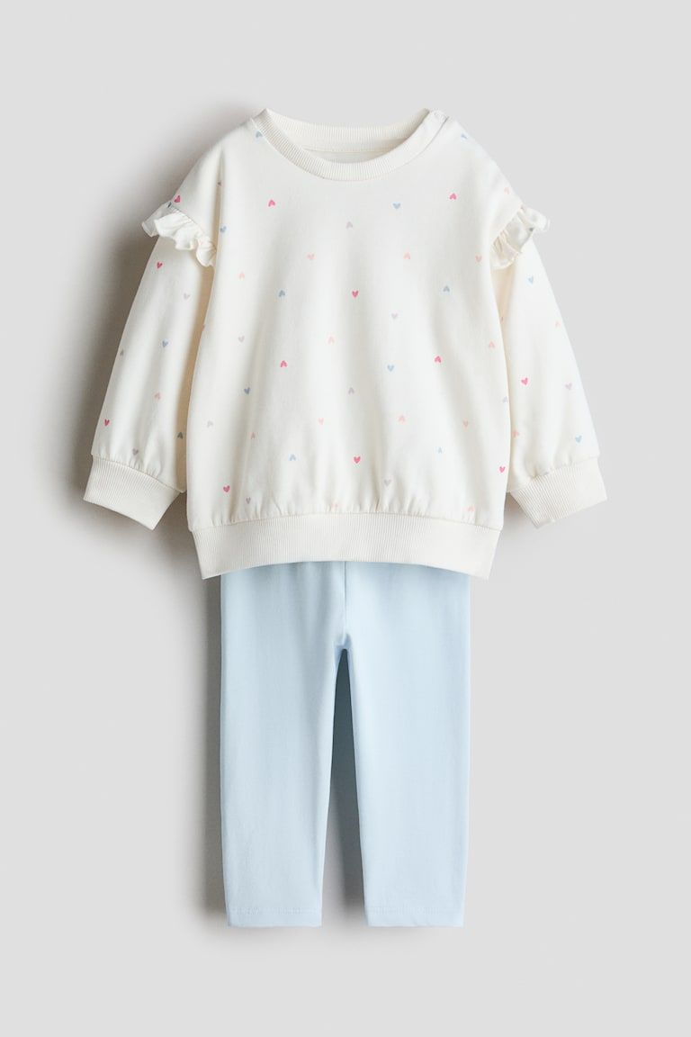 2-piece Sweatshirt and Leggings Set