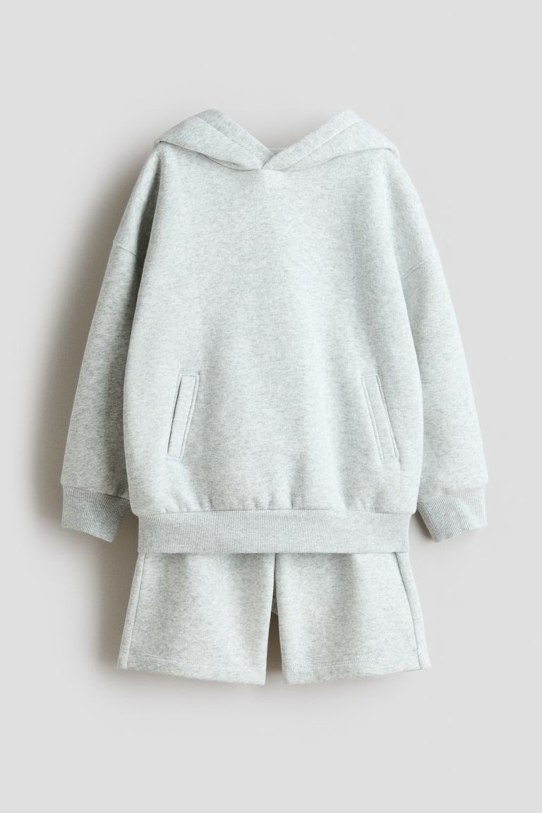 2-Piece Sweatshirt and Sweatshorts Set