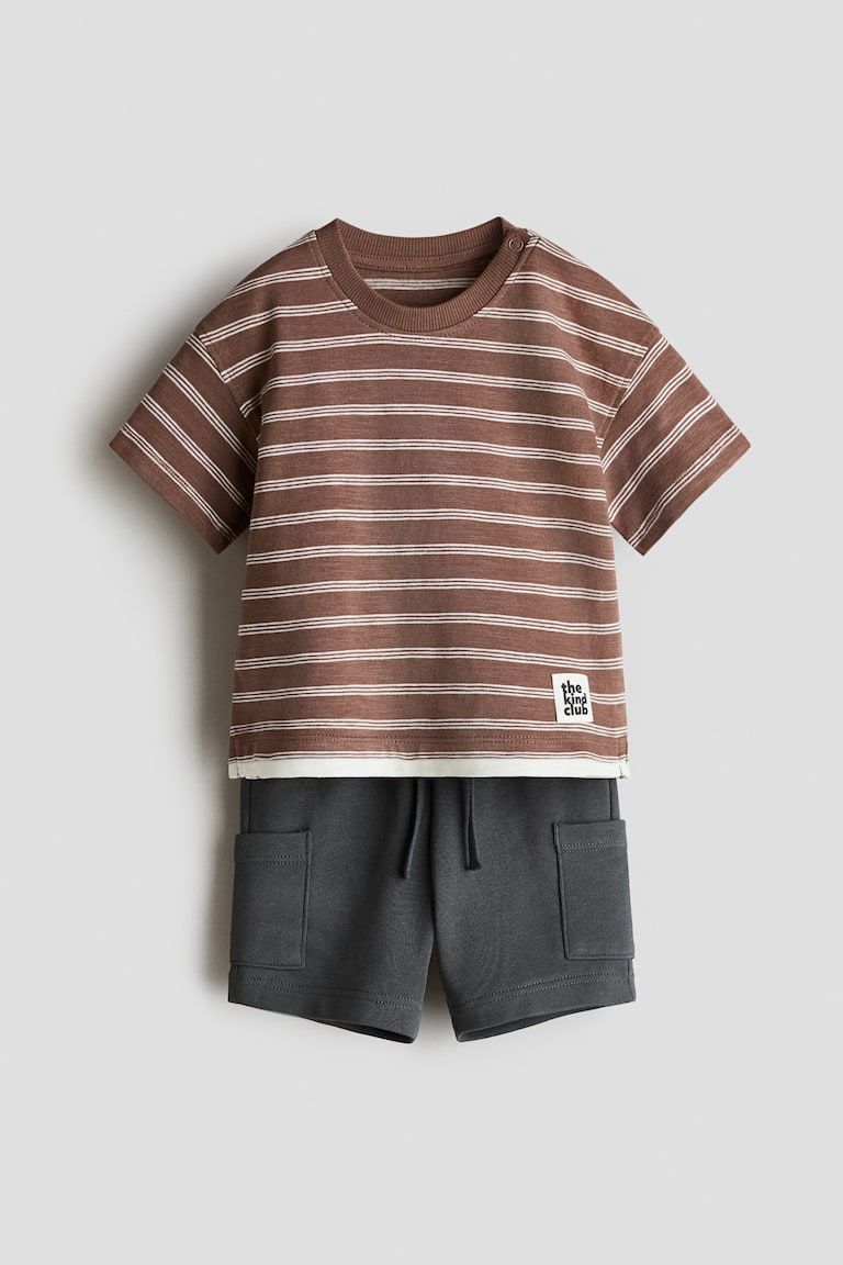2-Piece T-Shirt and Shorts Set