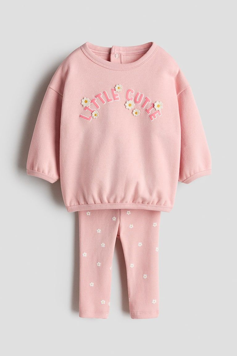 2-Piece Top and Leggings Set