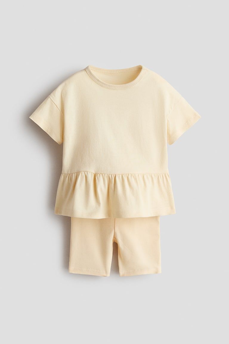 2-Piece Top and Shorts Set