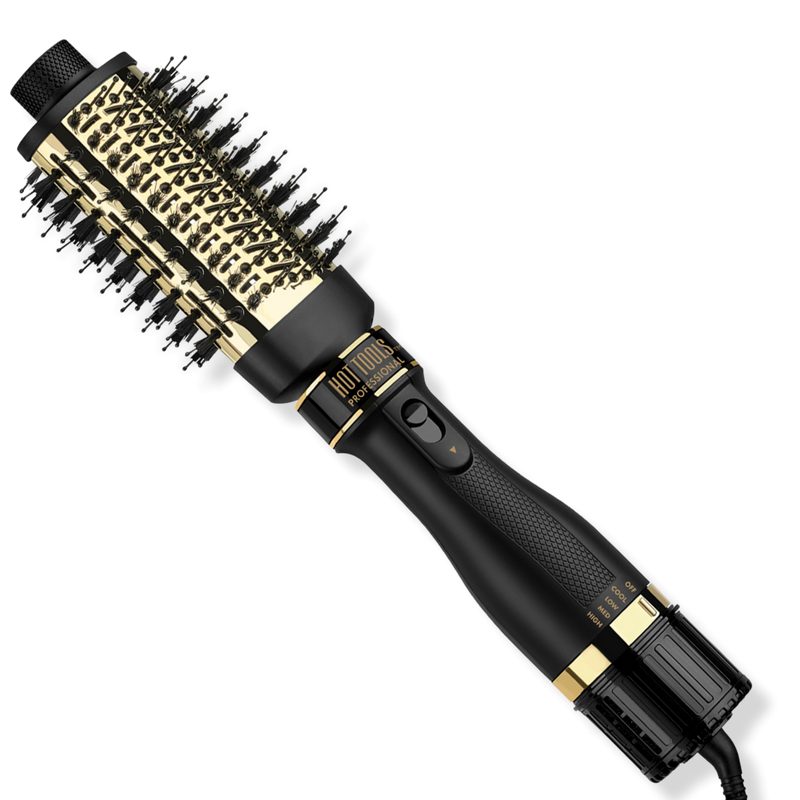 24K Gold Detachable One-Step Hair Dryer and Volumizer