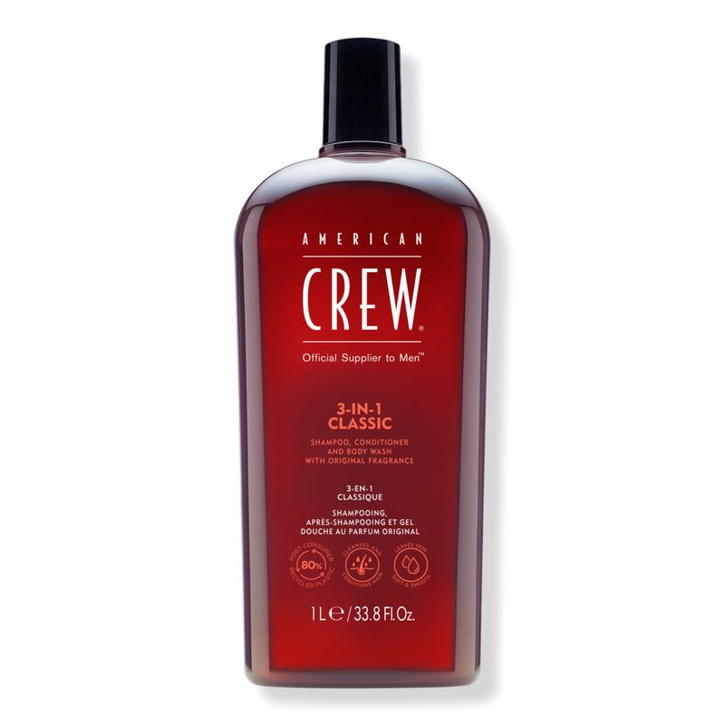3-In-1 Shampoo, Conditioner and Body Wash - 33.8 oz