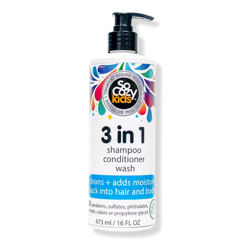 3-in-1 Shampoo Conditioner Body Wash for Kids - 16.0 oz