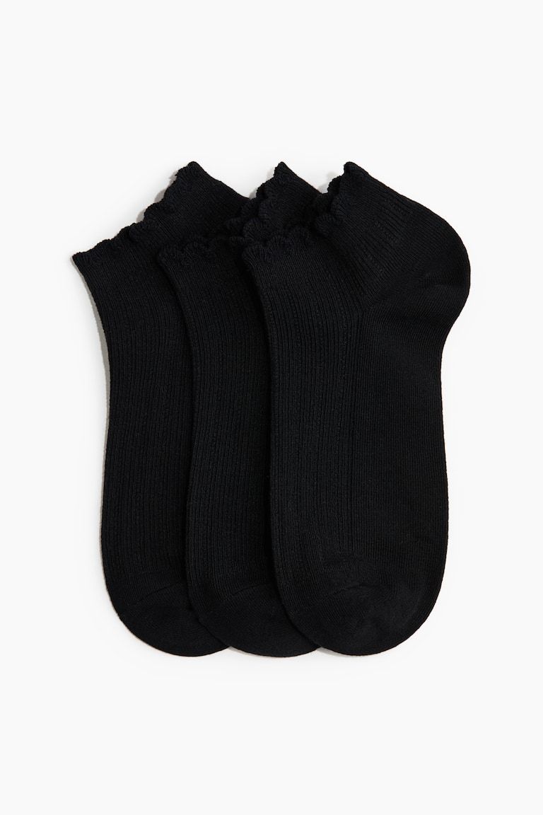 3-Pack Ankle Socks