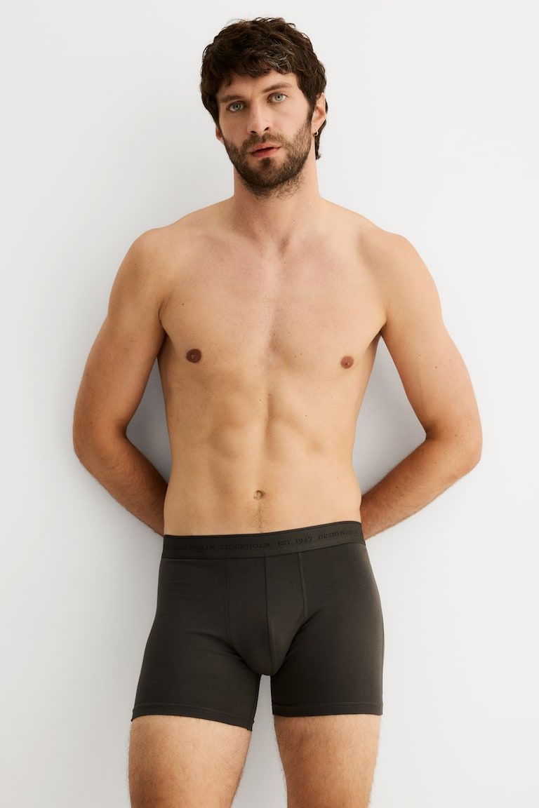 3-Pack COOLMAX® Mid-Length Boxer Briefs