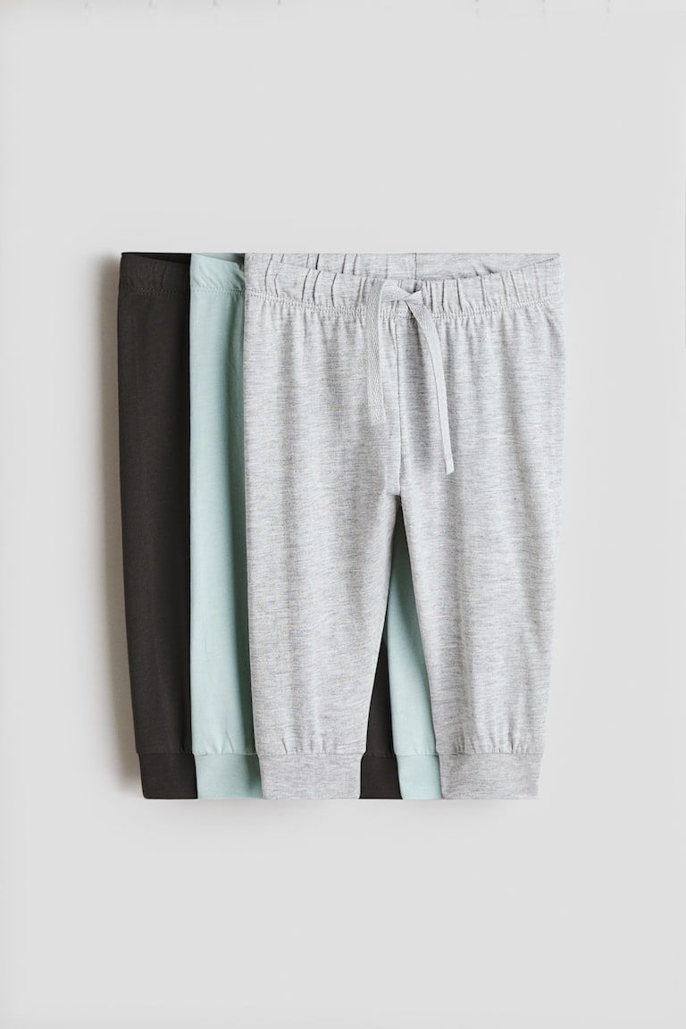 3-pack Cotton Jersey Joggers