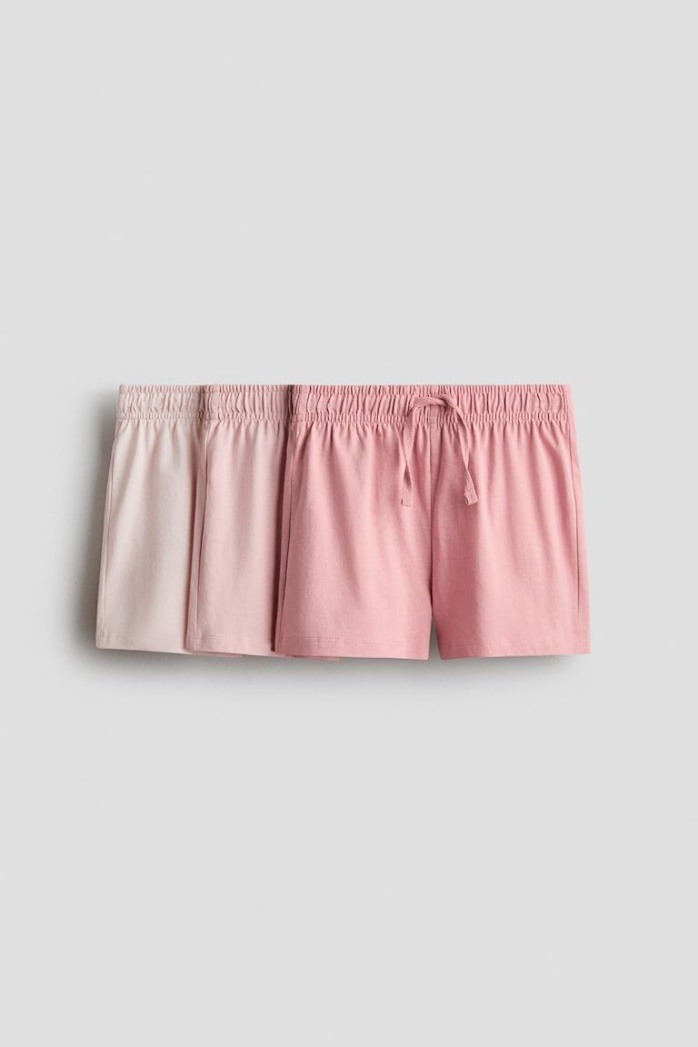 3-Pack Cotton Jersey Shorts