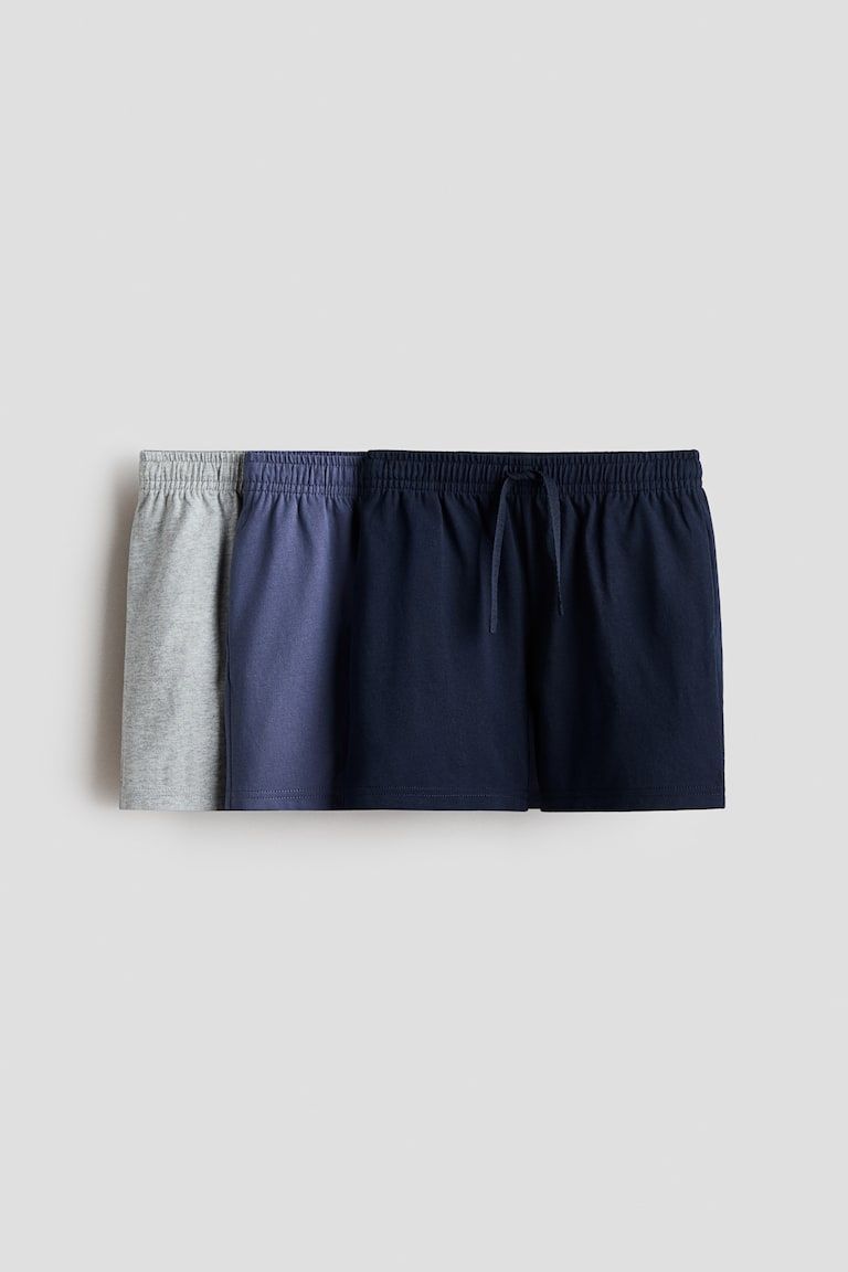 3-pack cotton jersey shorts