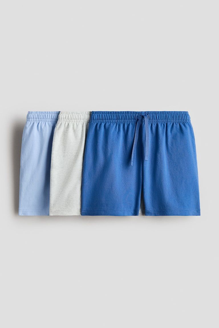 3-pack cotton jersey shorts