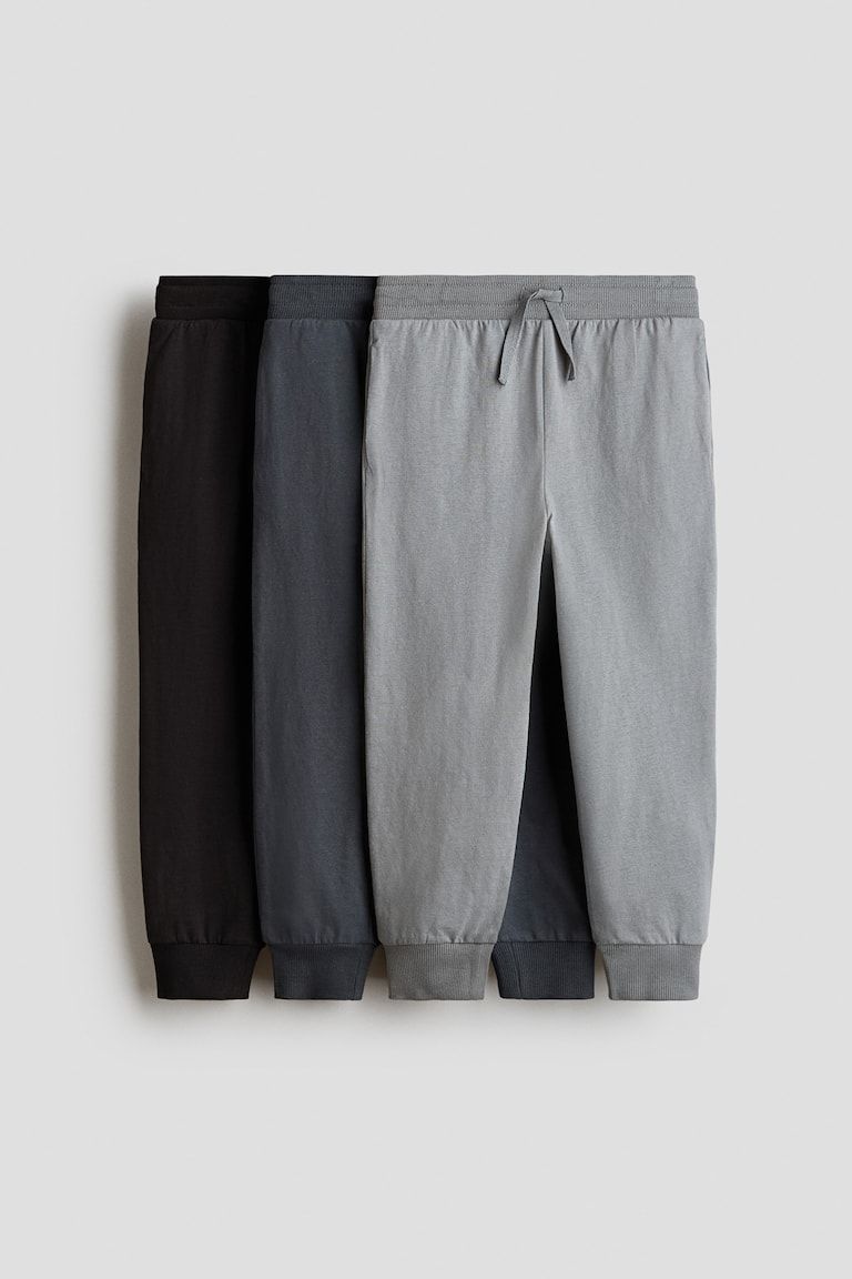 3-Pack Cotton Joggers