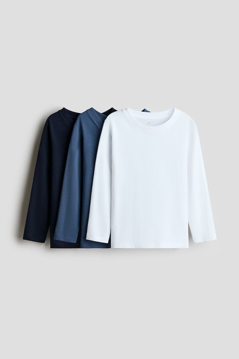 3-Pack Cotton Shirts