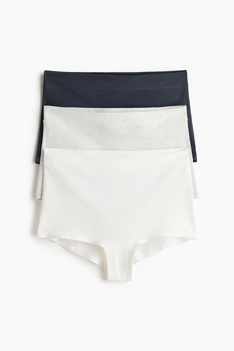3-pack Cotton Shortie Briefs