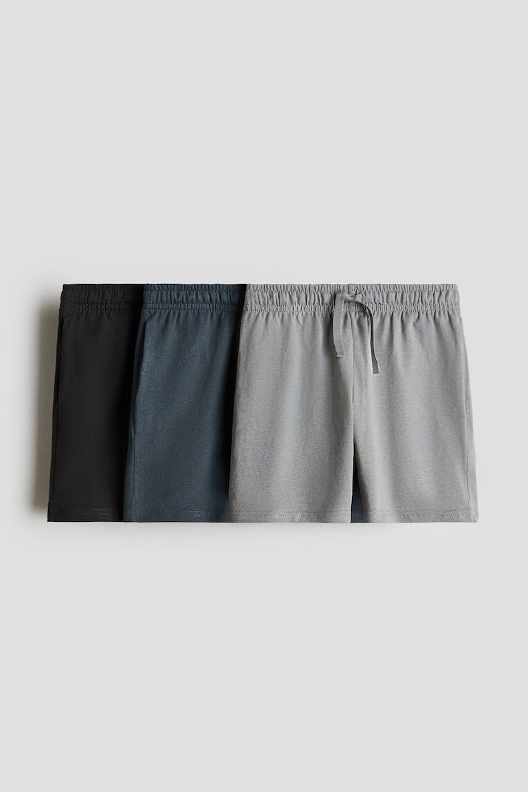 3-Pack Cotton Shorts