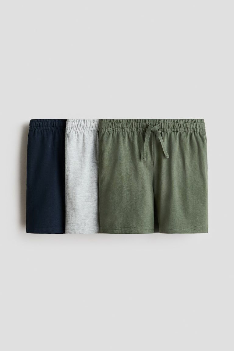 3-Pack Cotton Shorts