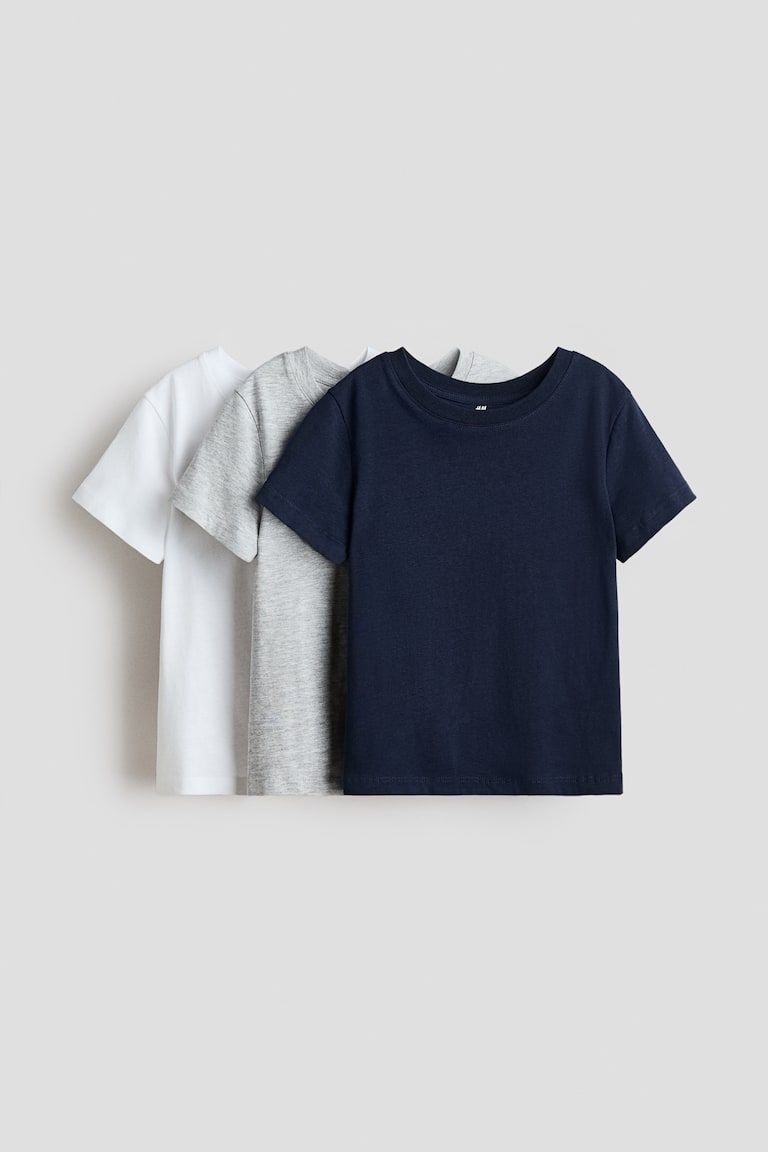 3-Pack Cotton T-Shirts