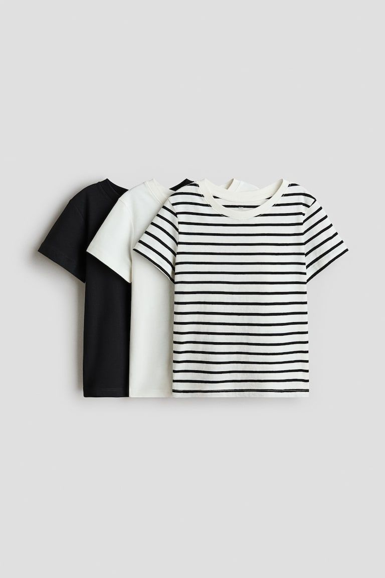 3-Pack Cotton T-Shirts