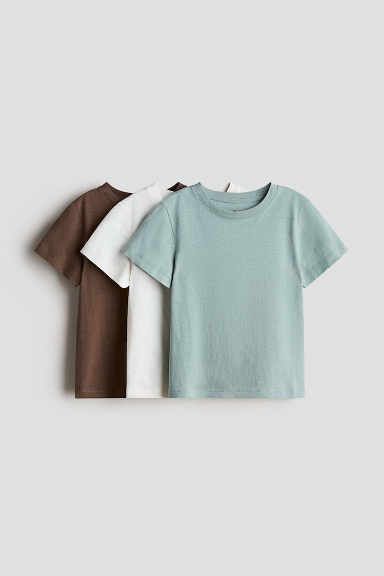 3-Pack Cotton T-Shirts