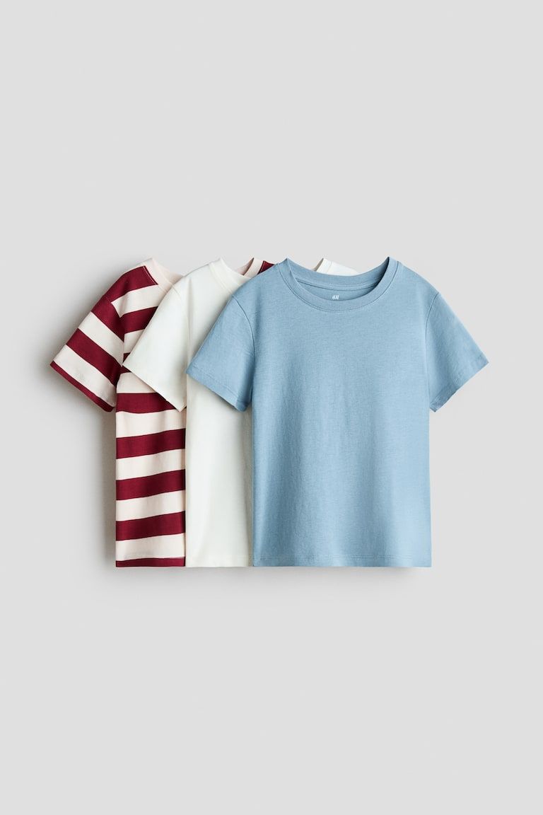 3-Pack Cotton T-Shirts