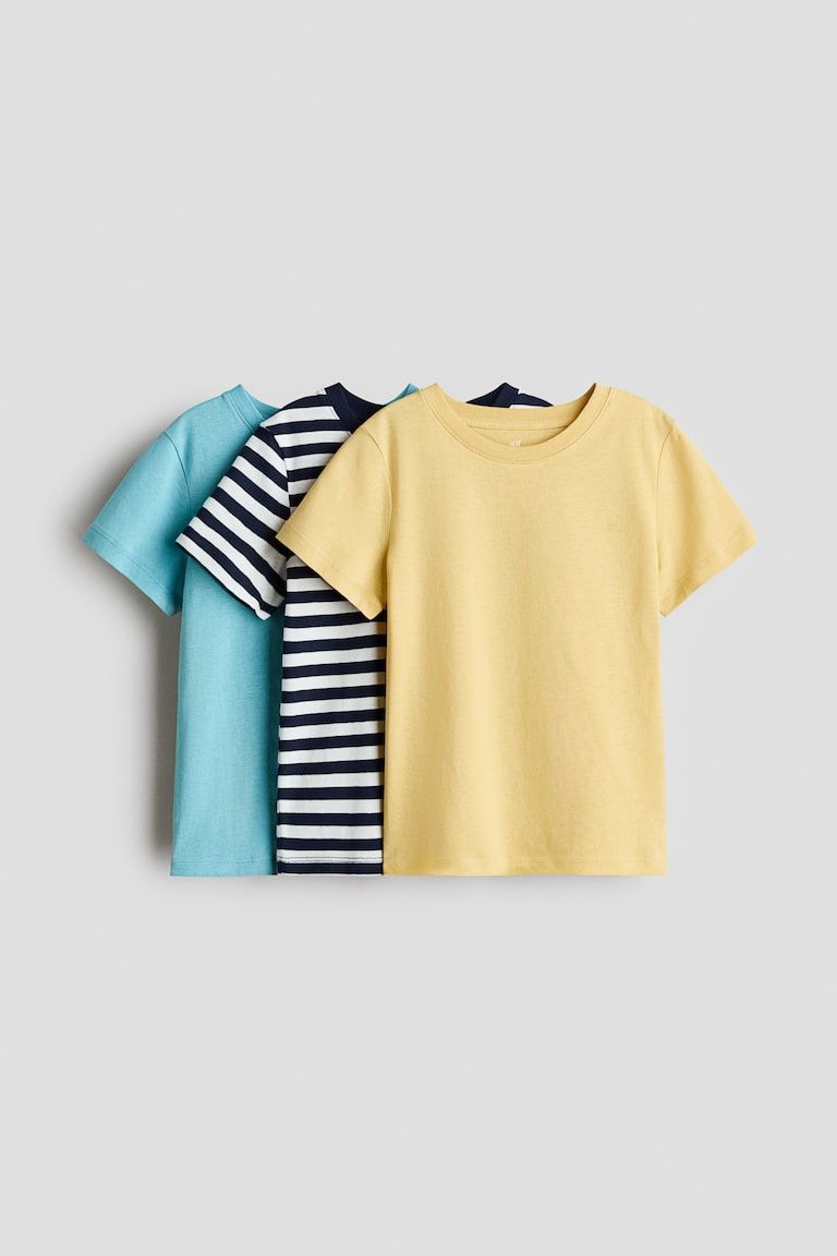 3-Pack Cotton T-Shirts