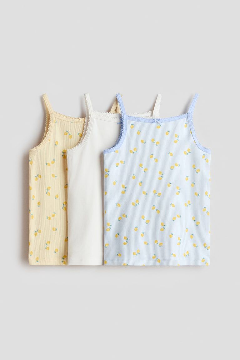 3-pack Cotton Tank Tops