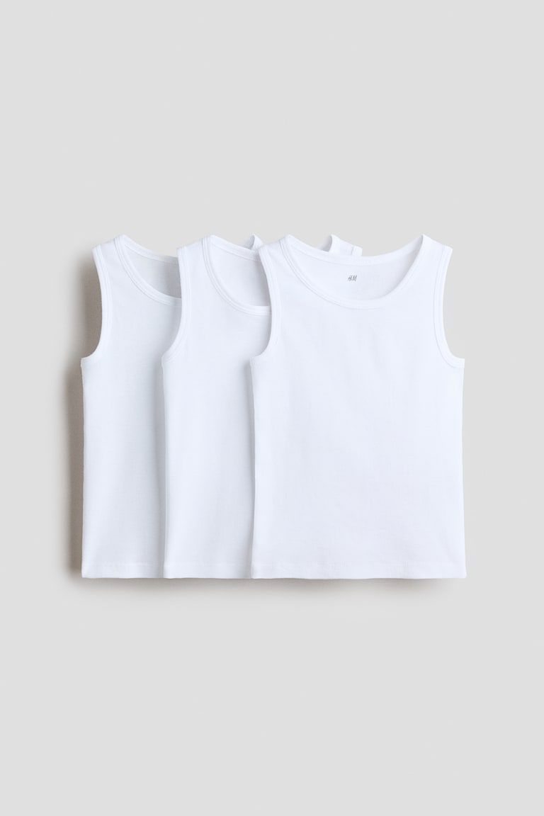 3-Pack Cotton Tank Tops