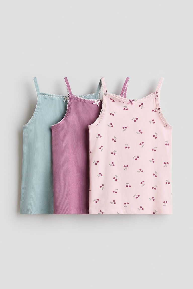 3-Pack Cotton Tank Tops